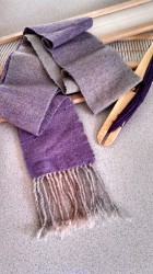 Purple Ombre Scarf